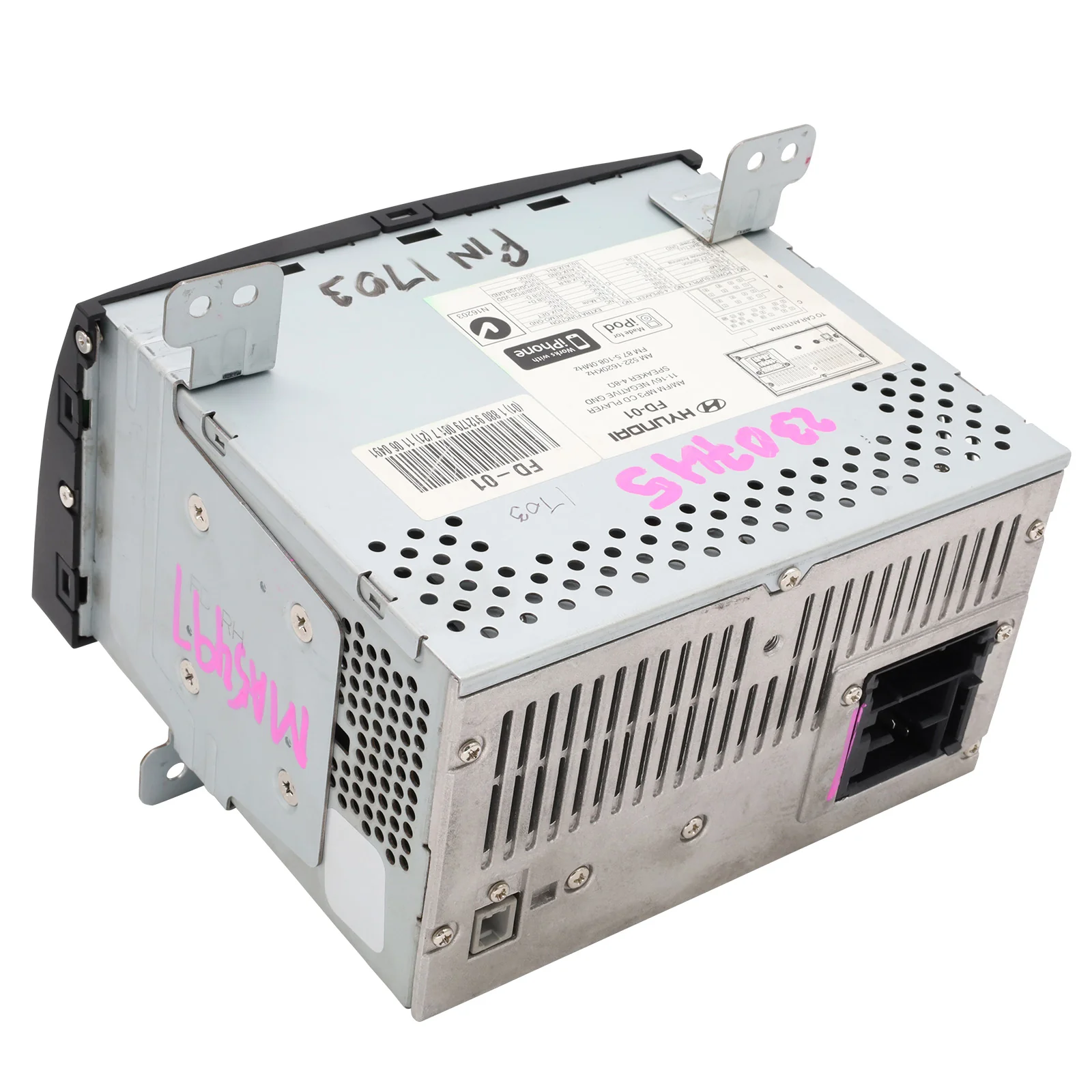 Reconditioned Radio Head Unit for Hyundai i30 FD01 with Bluetooth - Image 5