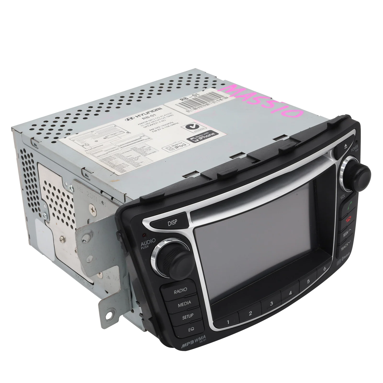 Reconditioned Touch Screen Radio Head Unit for Hyundai RB Accent - Image 3